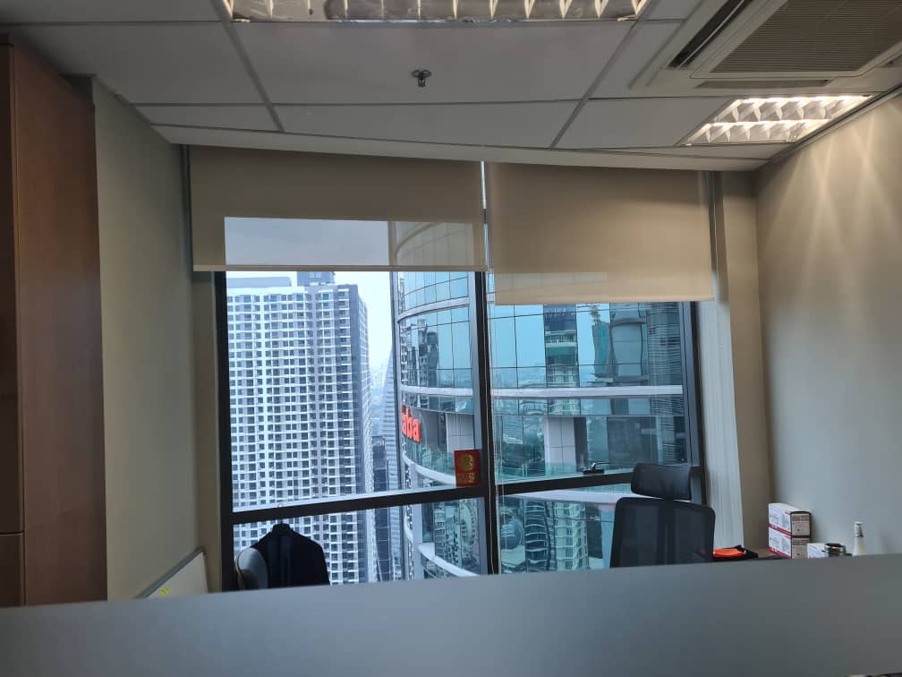 office windows roller blinds