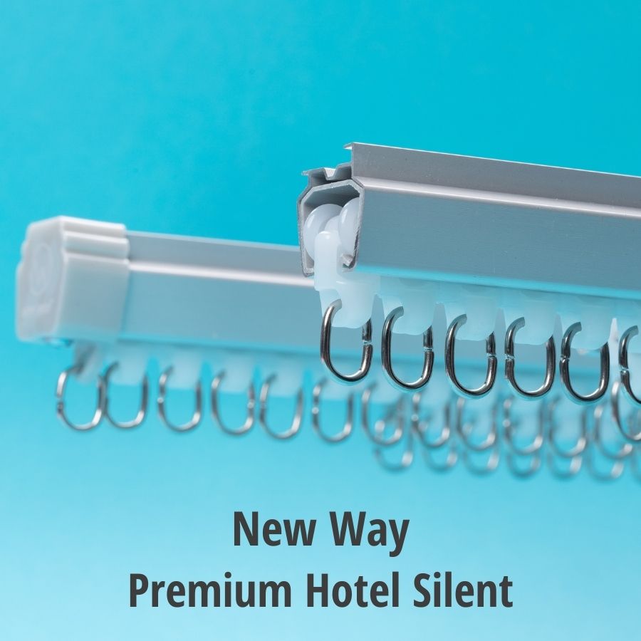 premium hotel silent curtain tracks