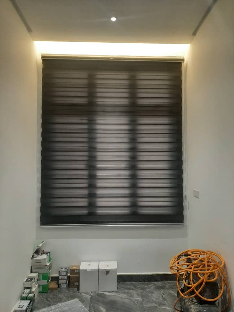 zebra blinds for living area