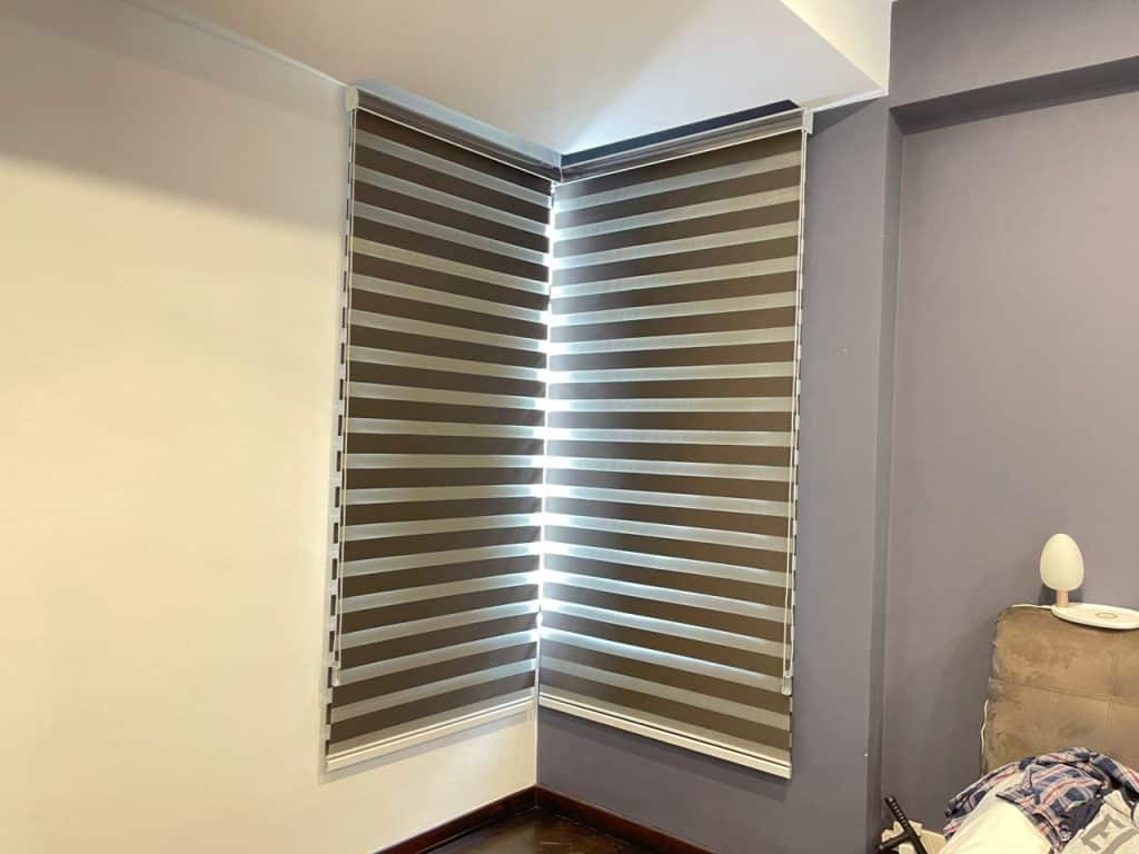 Bali Blackout Zebra Blind for Living Room